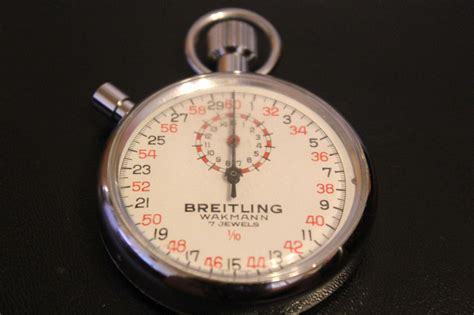 breitling 7 jewels stopwatch|Breitling stopwatch for sale.